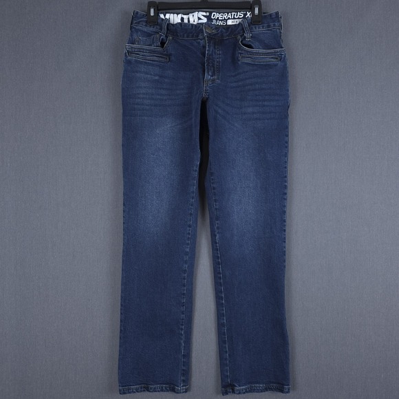 Viktos Operatus XP Tactical Jeans Mens 30x32 (Fits 30x32) Blue Utility Denim - Picture 1 of 11